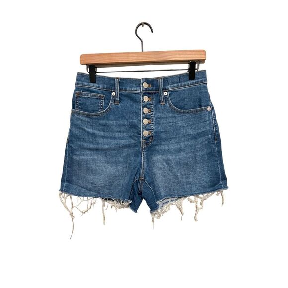 Madewell High-Rise Denim Shorts Style #K5970 Size 26 - Picture 1 of 8